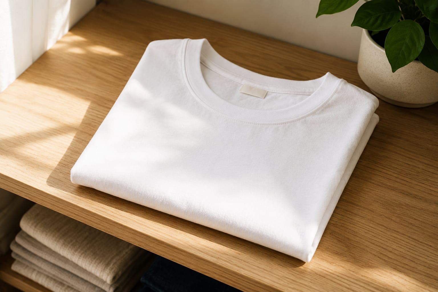Every great outfit starts with a great base. A well-fitted white t-shirt or a crisp neutral button-down shirt is the most versatile piece of clothing you can own.