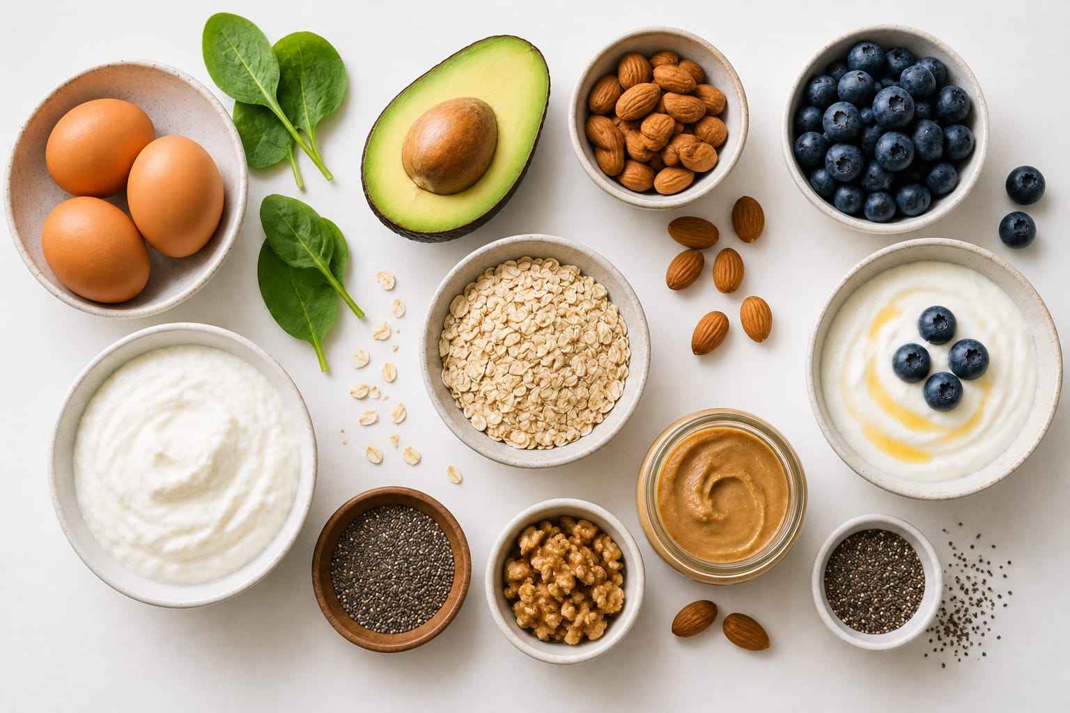 A breakfast that supports your energy and focus does three things: